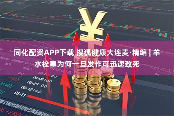 同化配资APP下载 搜狐健康大连麦·精编 | 羊水栓塞为何一旦发作可迅速致死